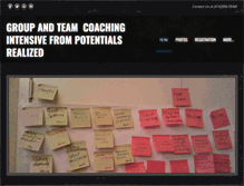 Tablet Screenshot of groupcoachingintensive.com